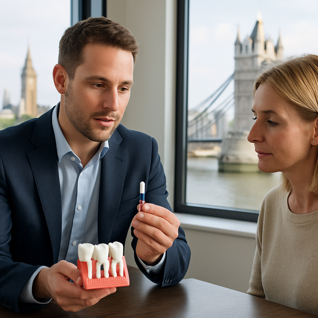 london dental implants benefits Process