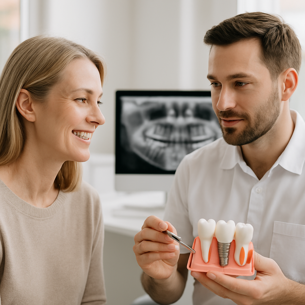 london dental implants for adults Process