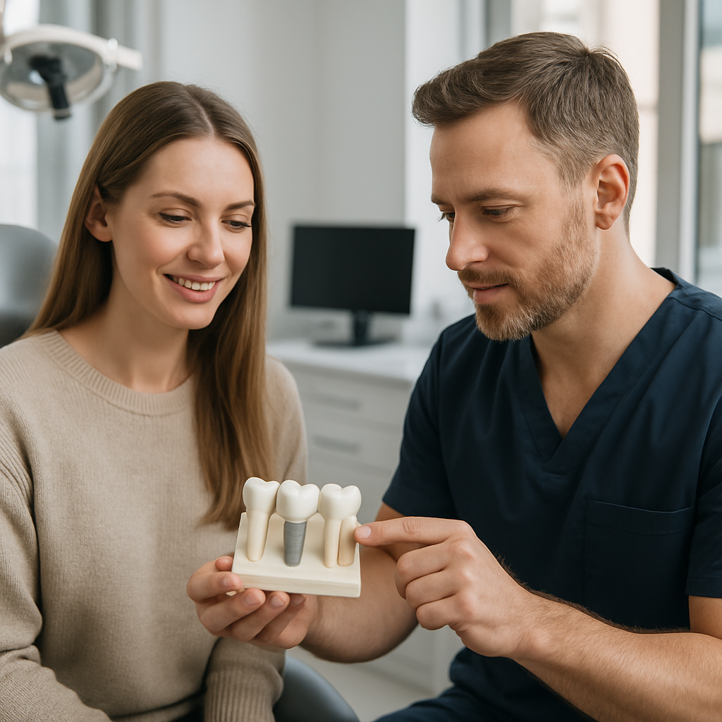 london dental implants central Process