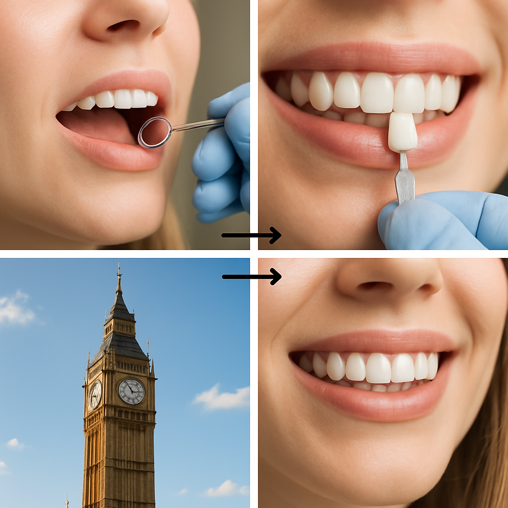 london laminate veneers timeline Process