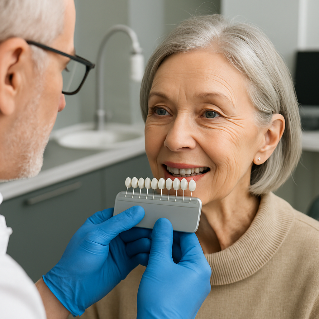 london laminate veneers for seniors Process