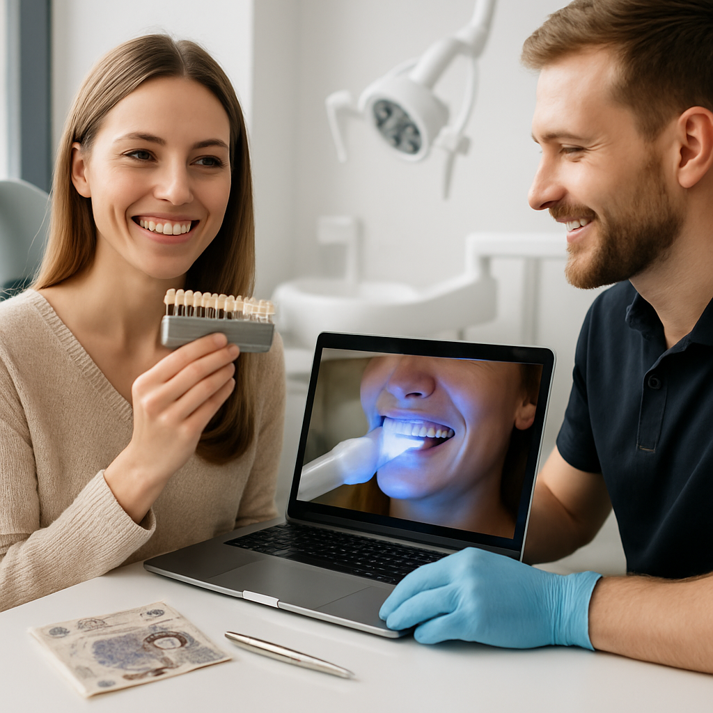london teeth whitening cost Process