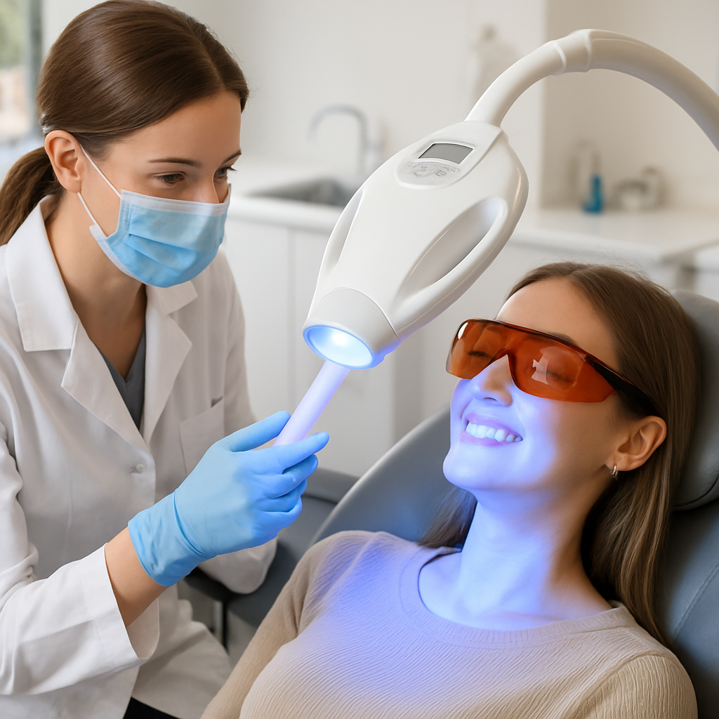 london teeth whitening clinic Process