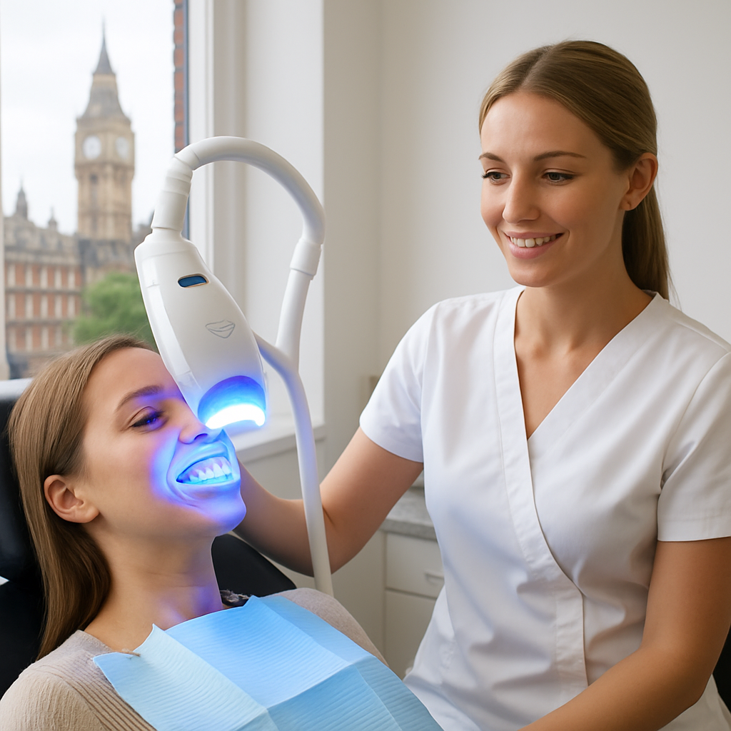 london teeth whitening affordable Process
