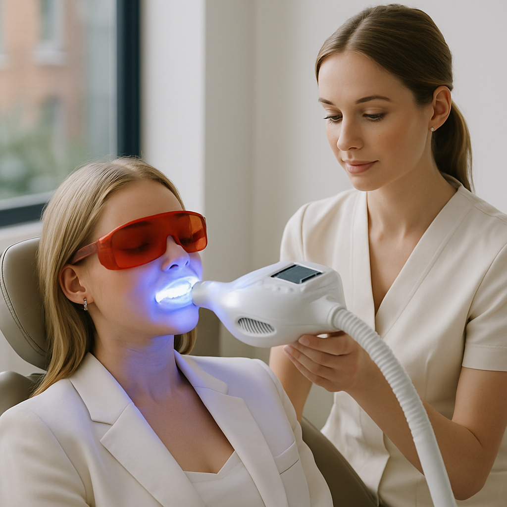london teeth whitening luxury Process