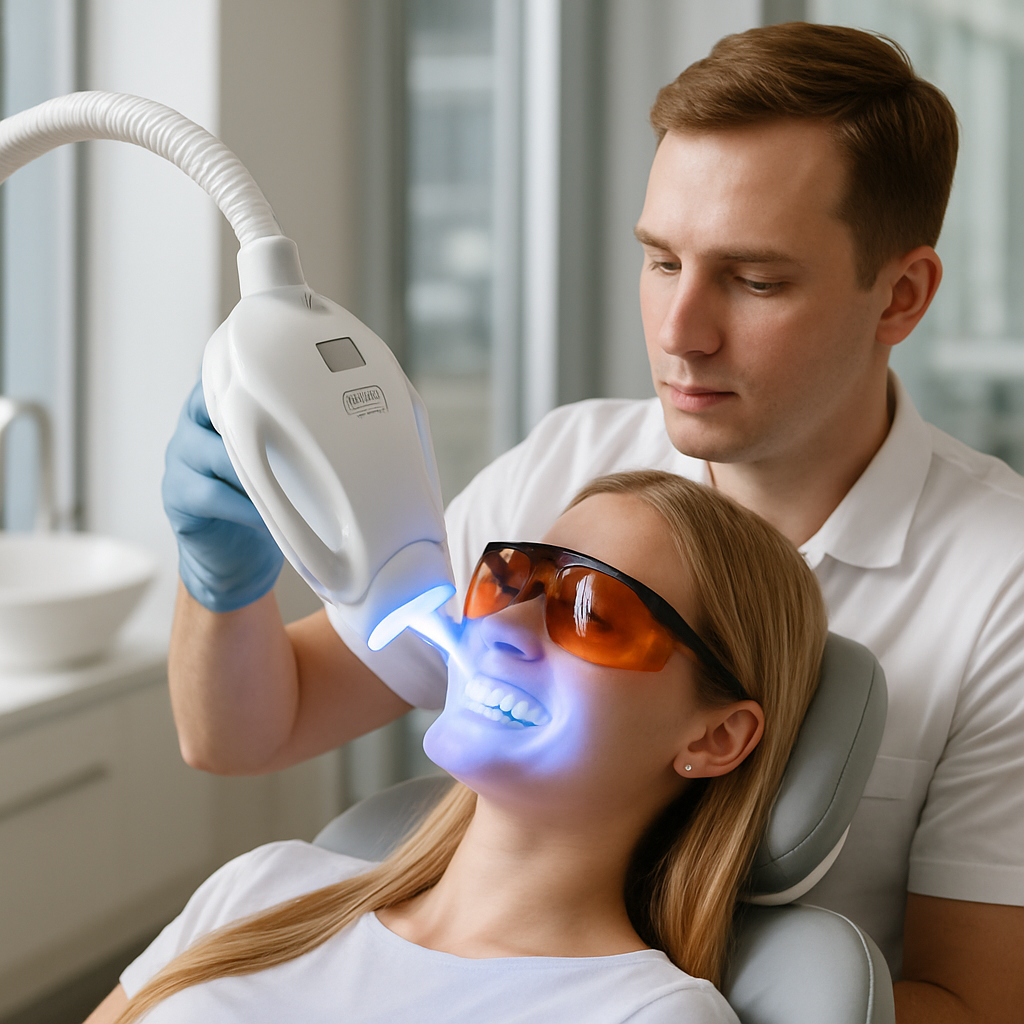 london teeth whitening fast Process