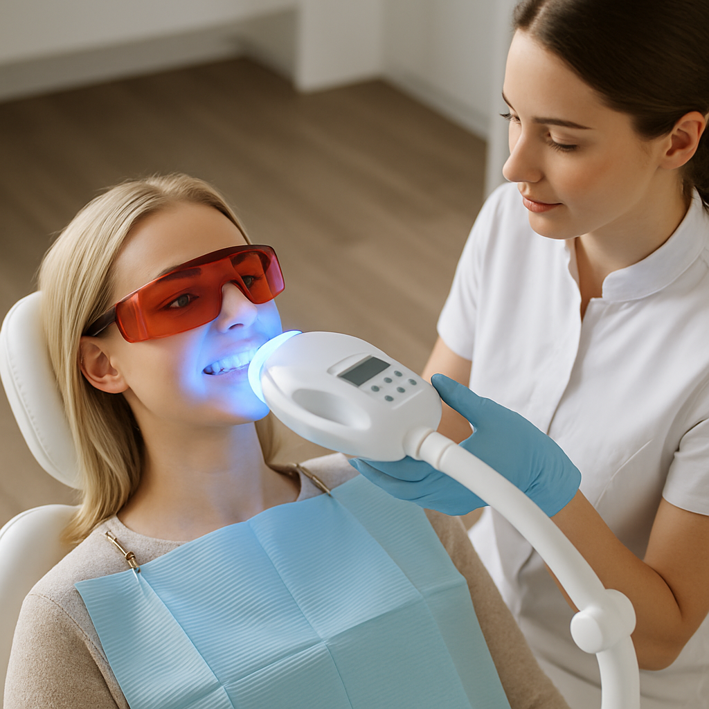 london teeth whitening high quality Process