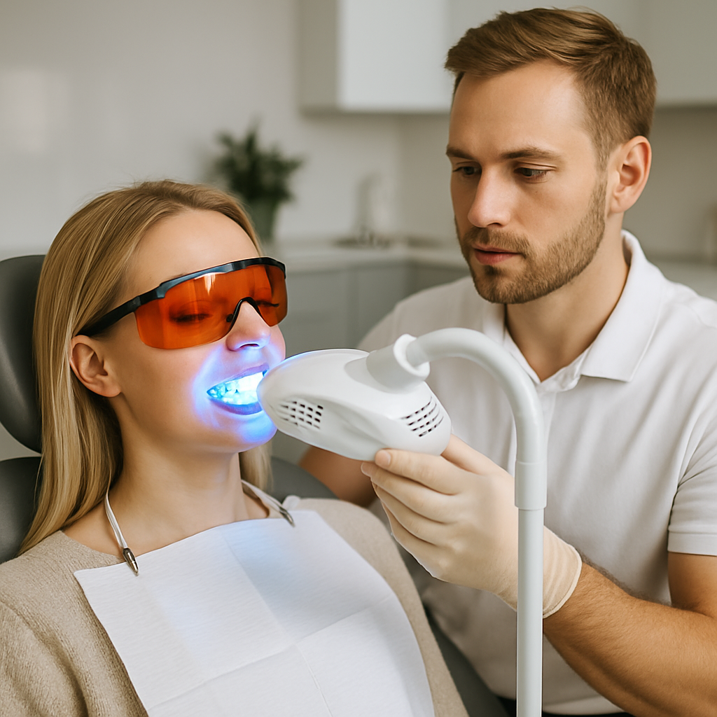 london teeth whitening certified Process