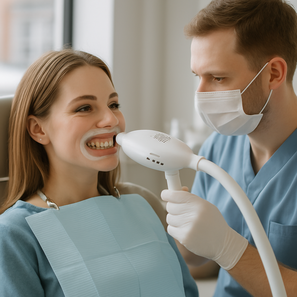 london teeth whitening recovery Process