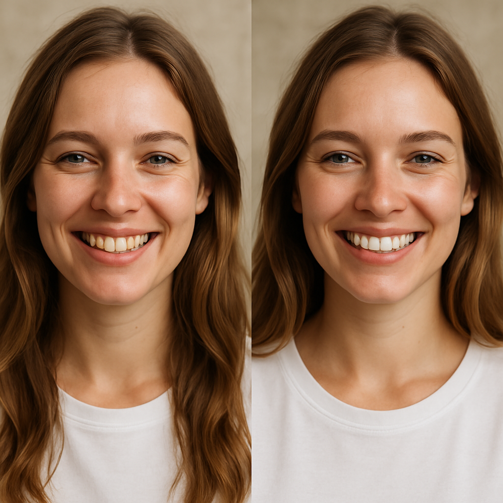 london teeth whitening before and after Results