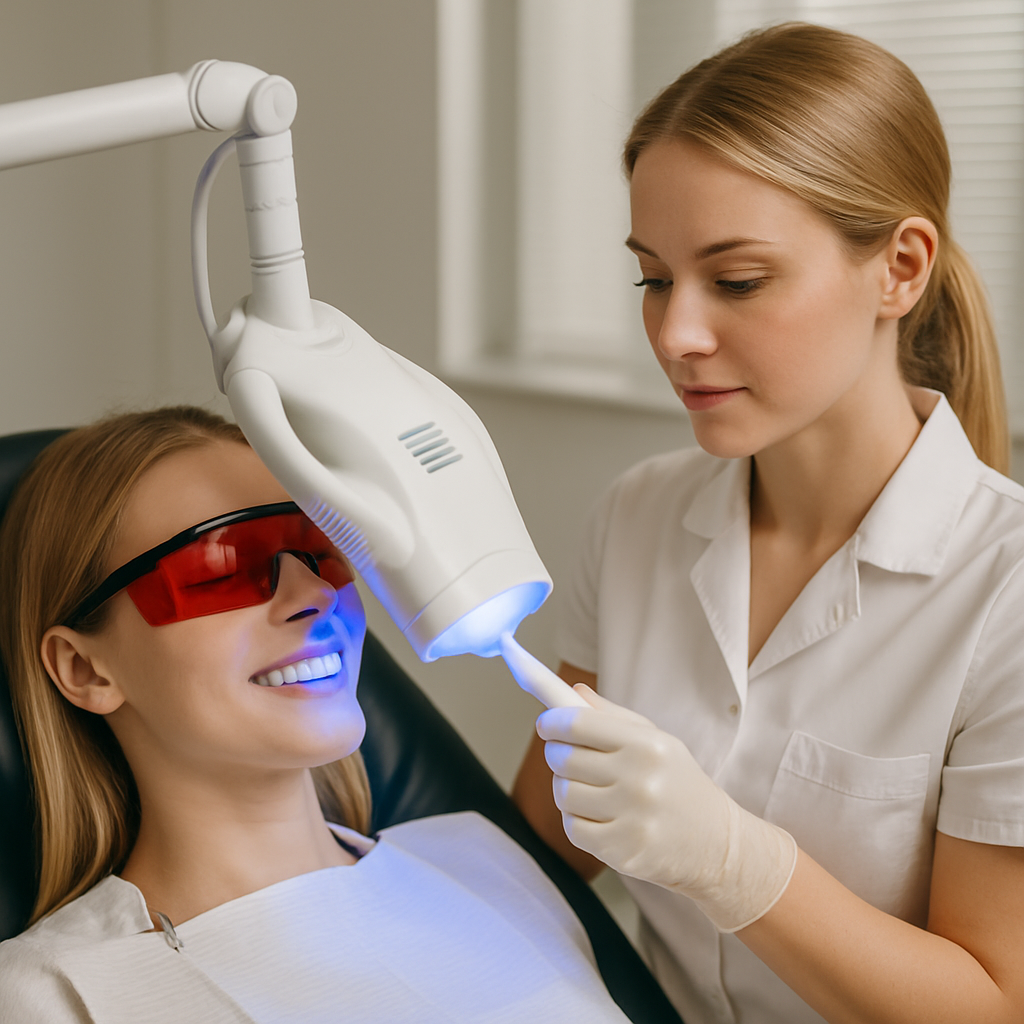 london teeth whitening procedure Process