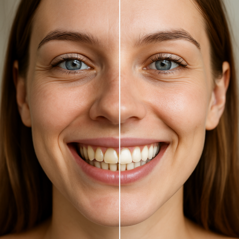 london teeth whitening near me - Before and After: The dramatic visual and functional impact of london teeth whitening near me