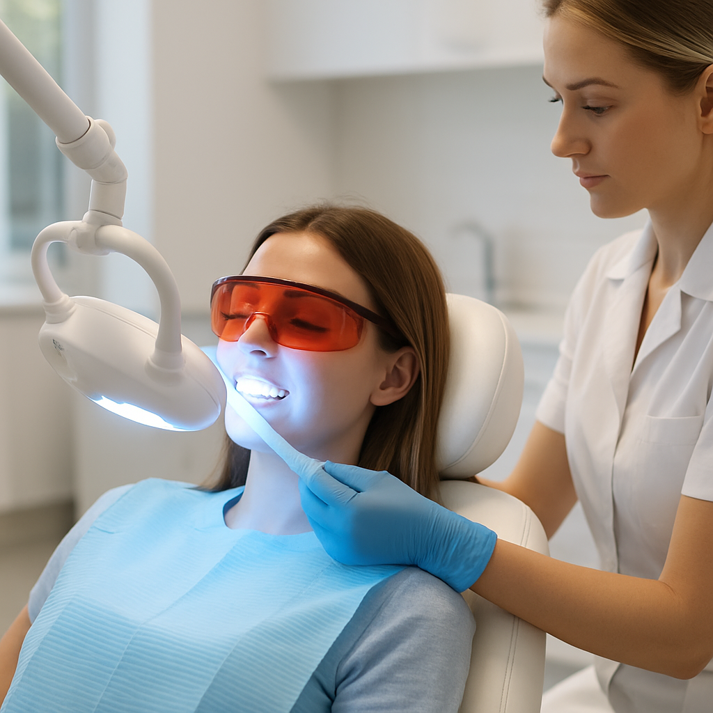 london teeth whitening near me Process