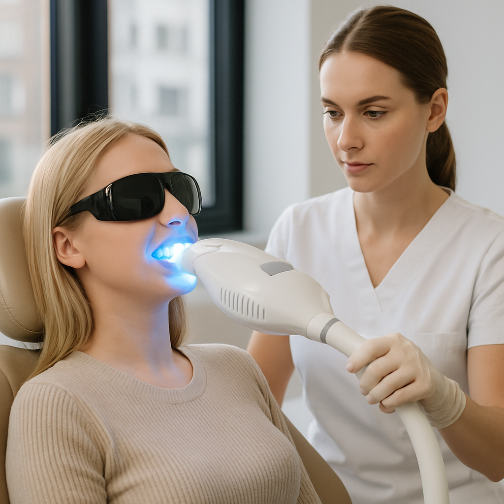 london teeth whitening central Process