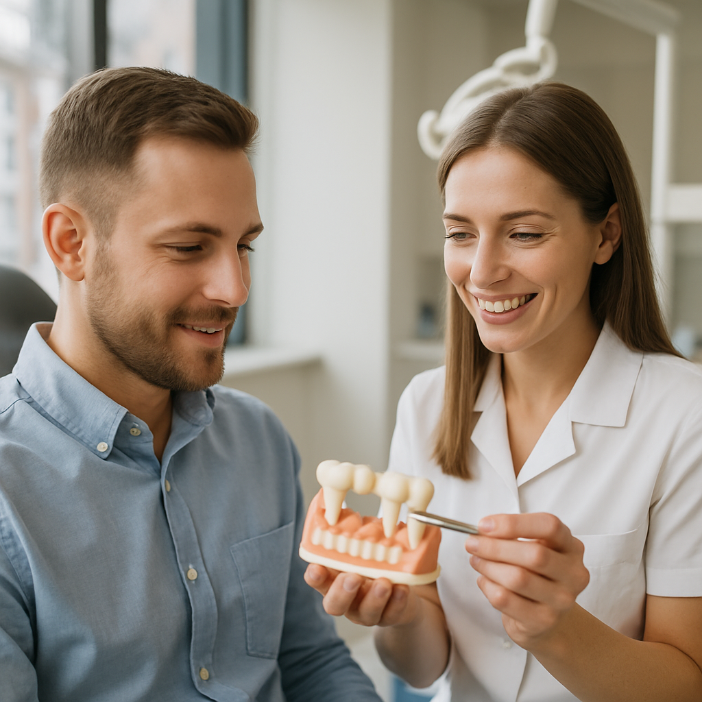london dental bridges painless Process
