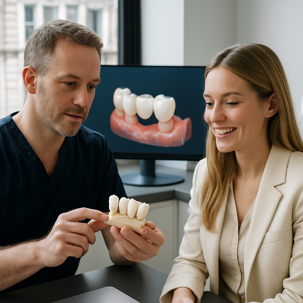 london dental bridges same day Process