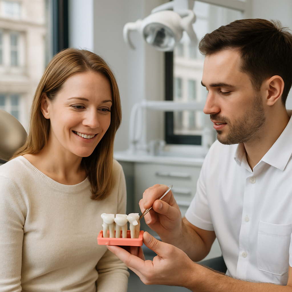 london dental bridges private Process