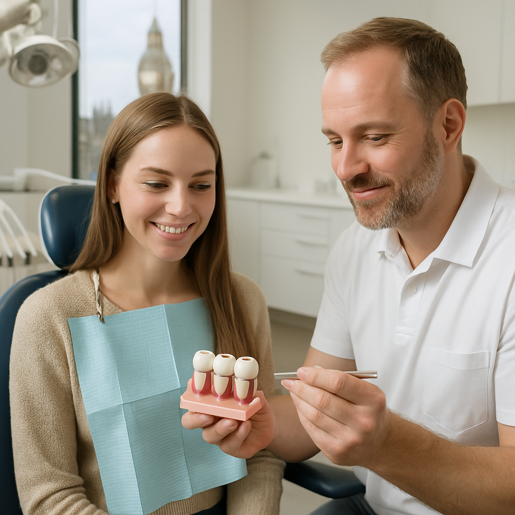 london dental bridges customized Process