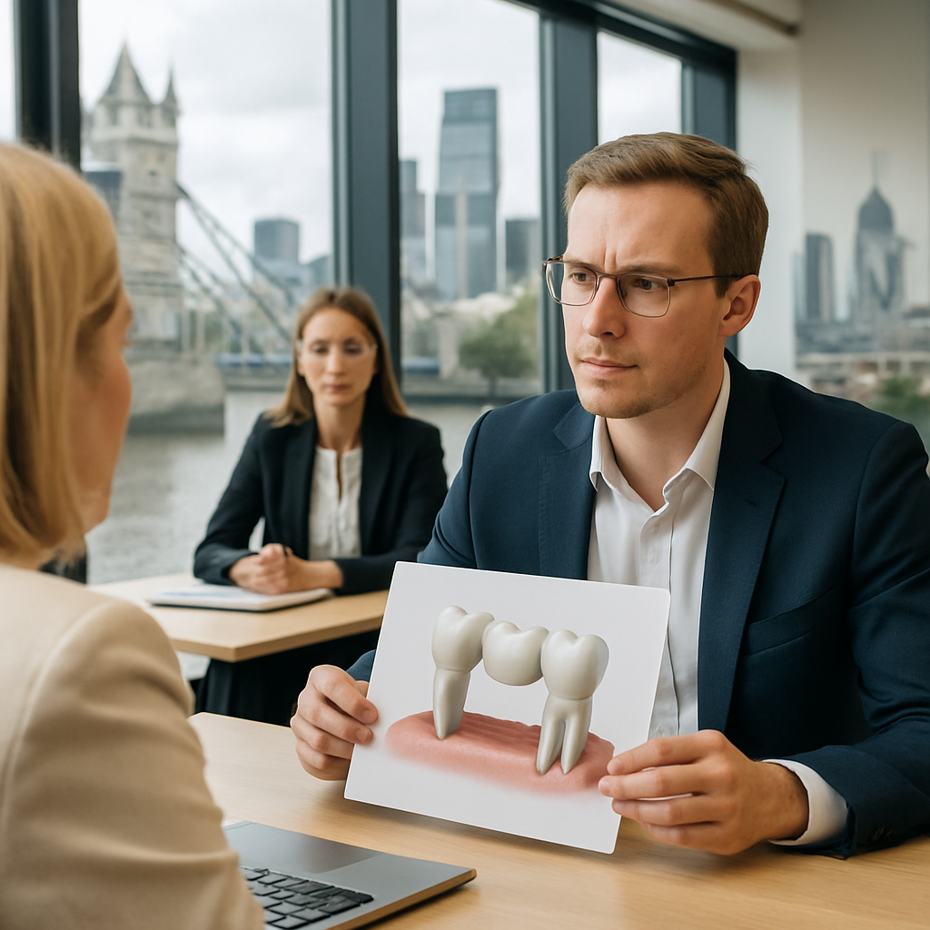 london dental bridges risks Process
