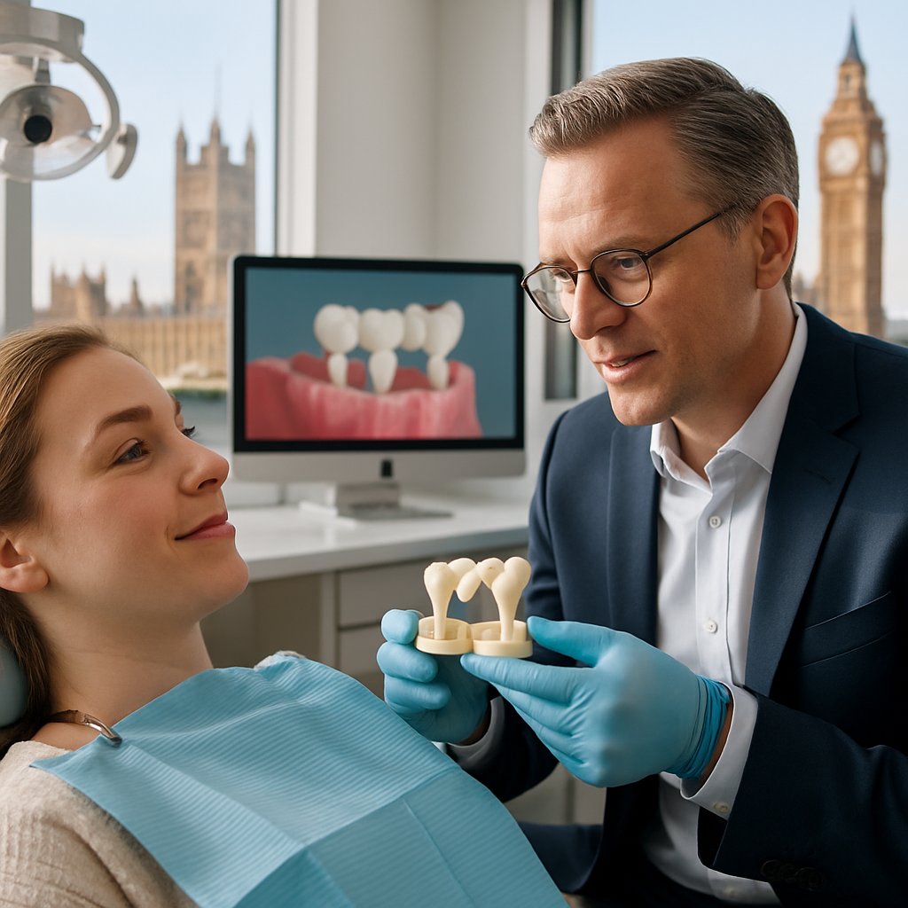 london dental bridges procedure Process