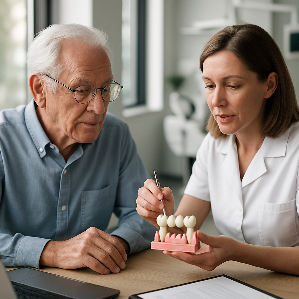 london dental bridges for seniors Process