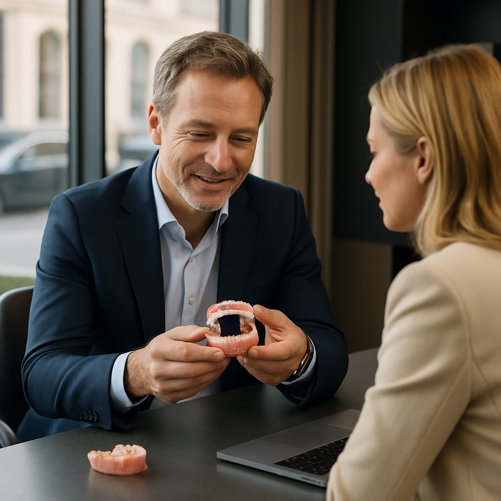 london dentures luxury Process
