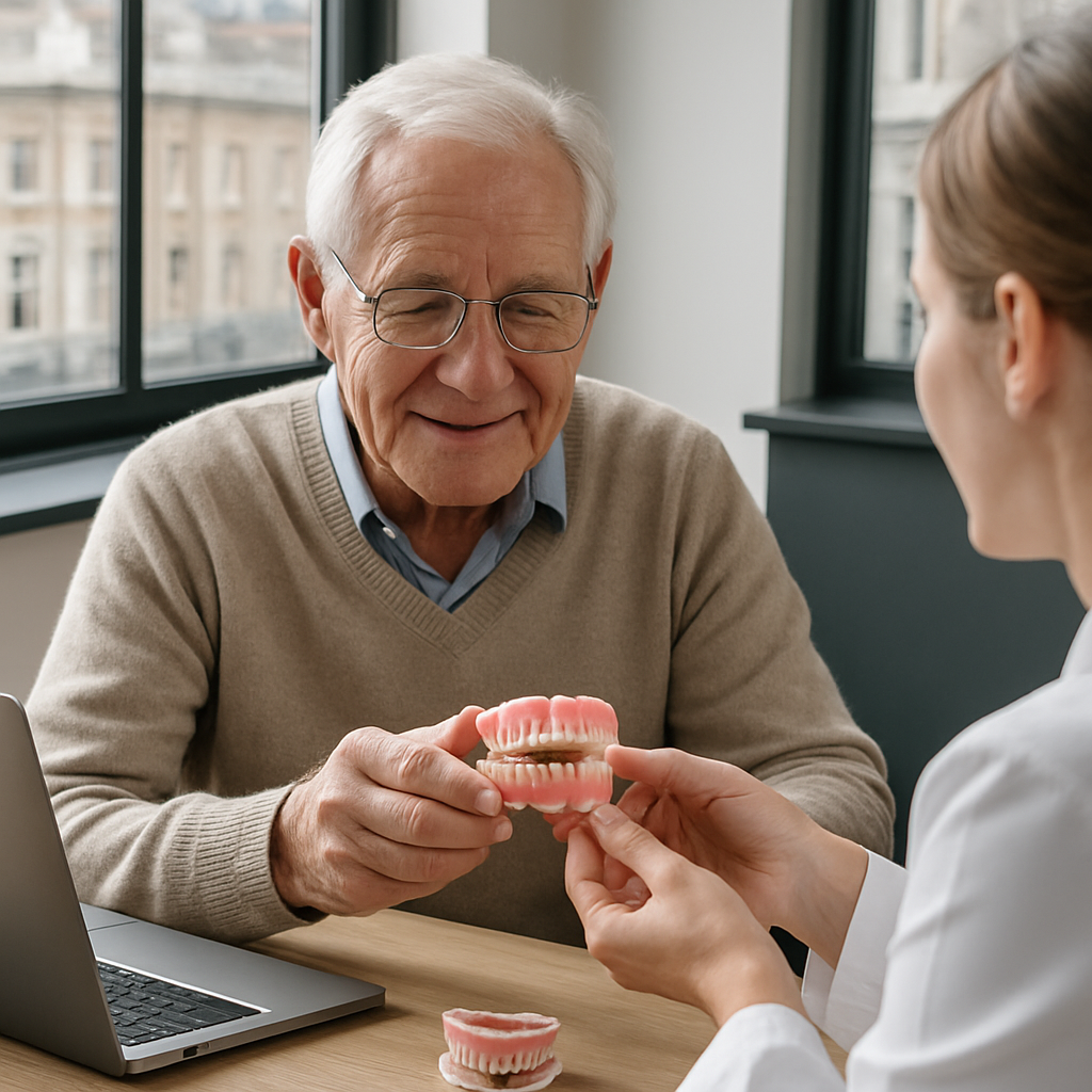 london dentures for seniors Process