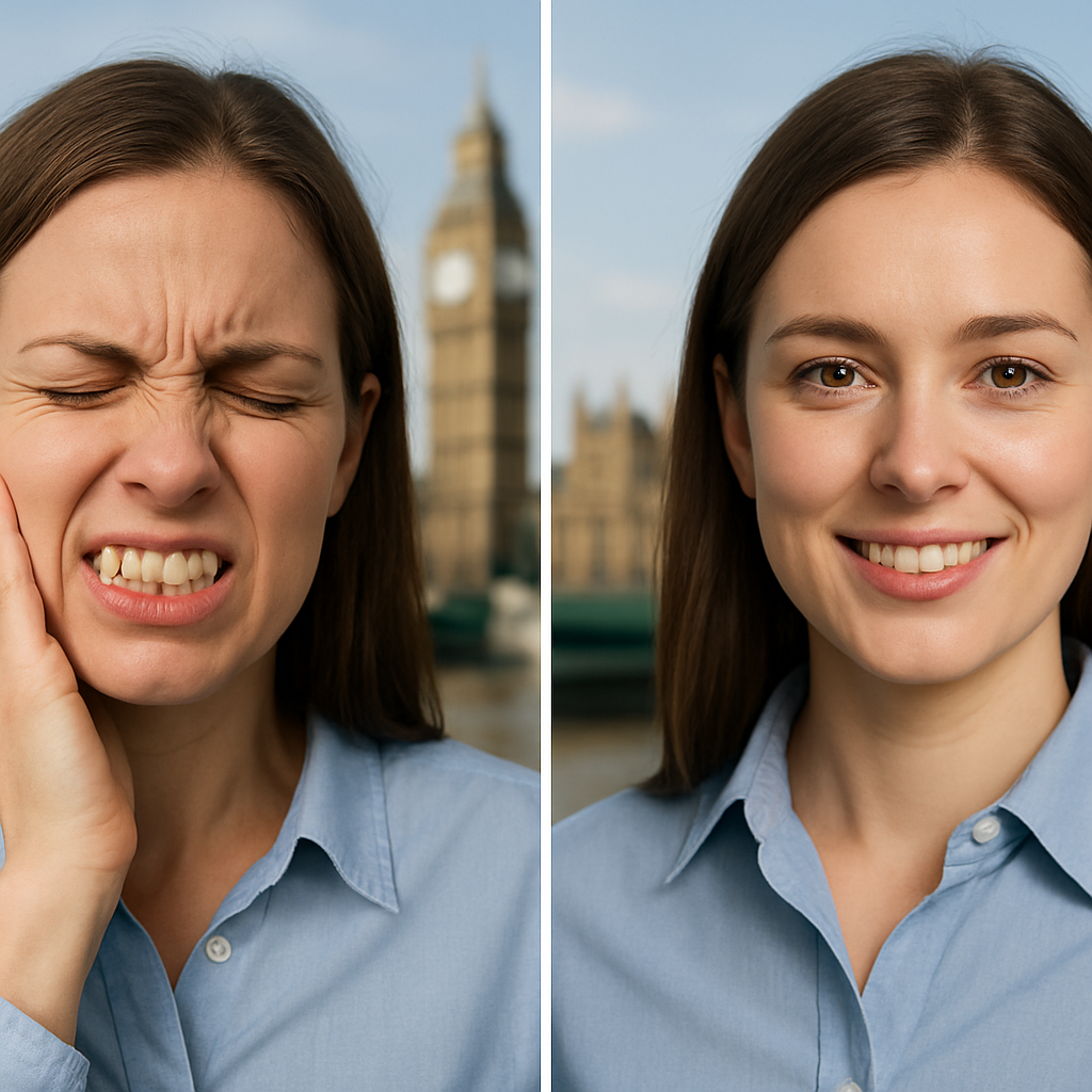london bruxism before and after Process