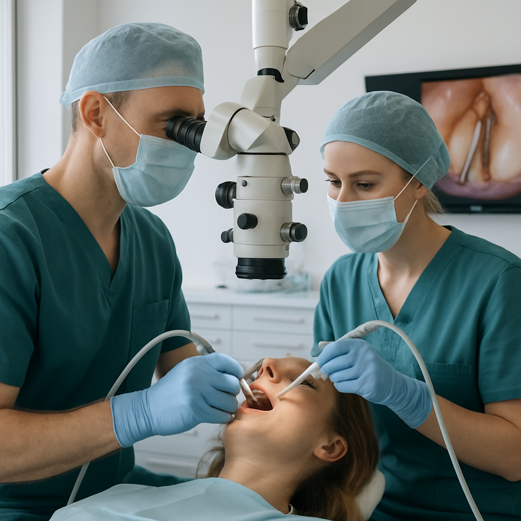 london root canal operation clinic Process