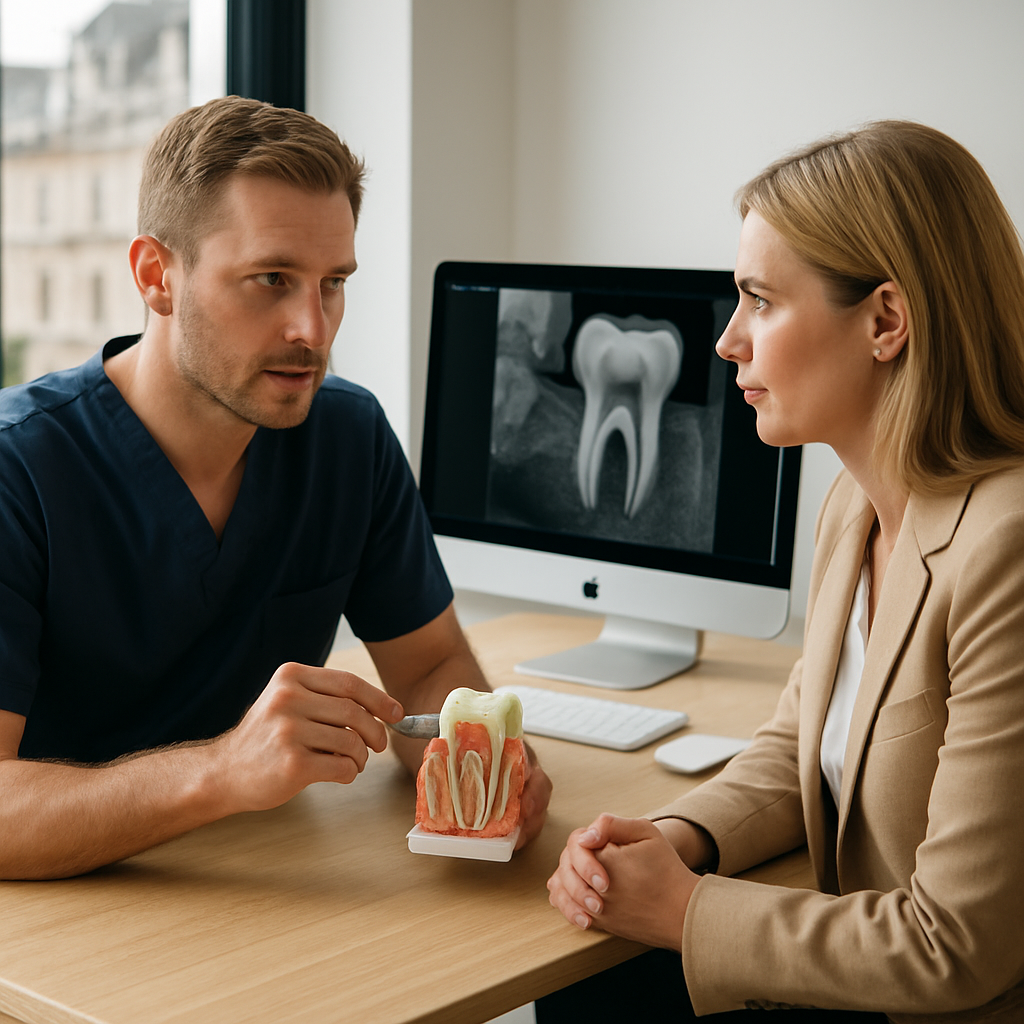 london root canal operation consultation Process