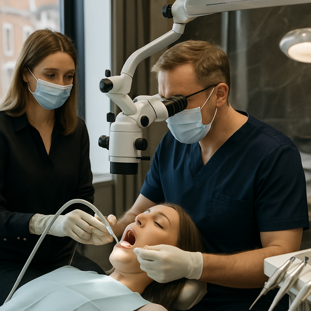 london root canal operation luxury Process
