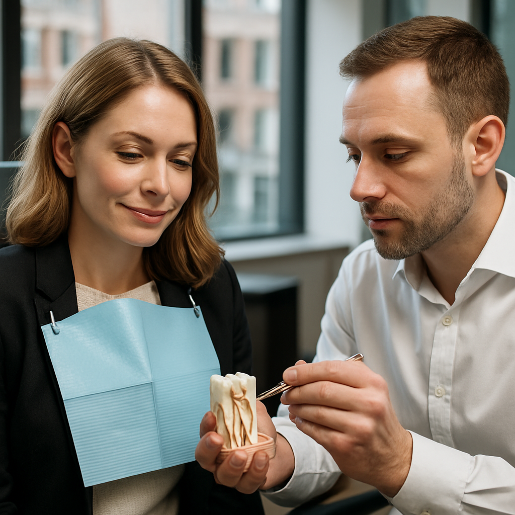 london root canal operation recovery Process