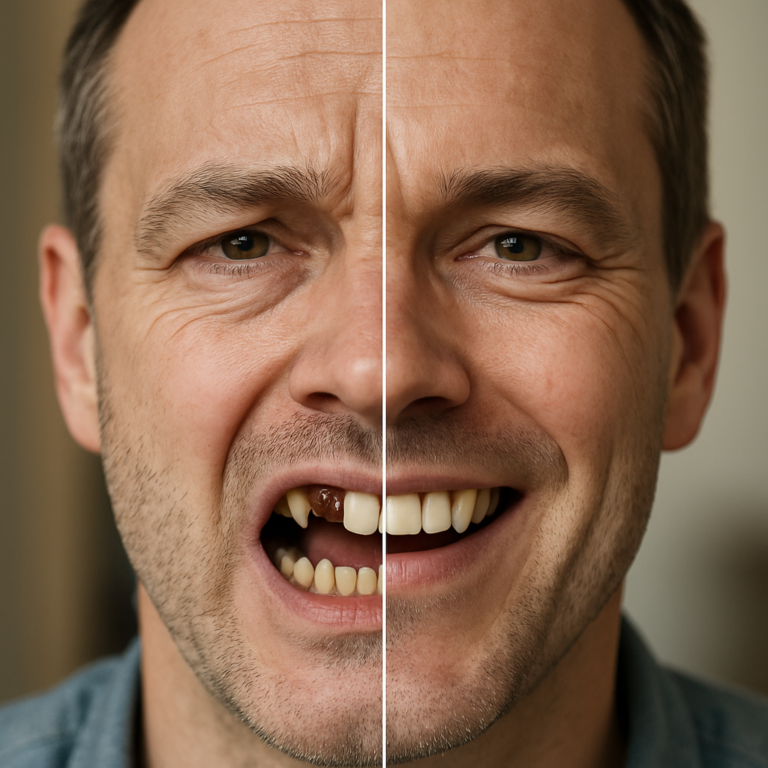 london root canal operation procedure - Before and After: The dramatic visual and functional impact of london root canal operation procedure