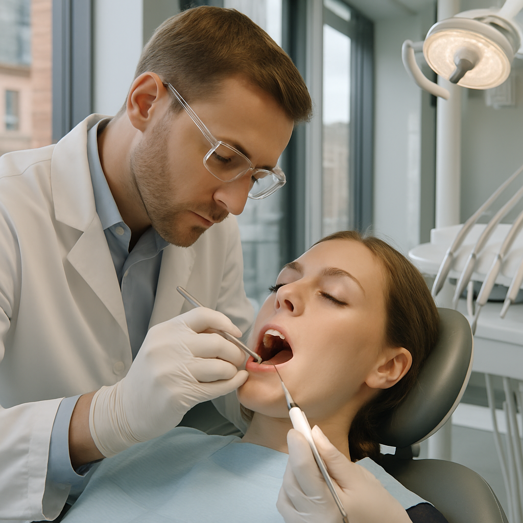 london dental filling luxury Process