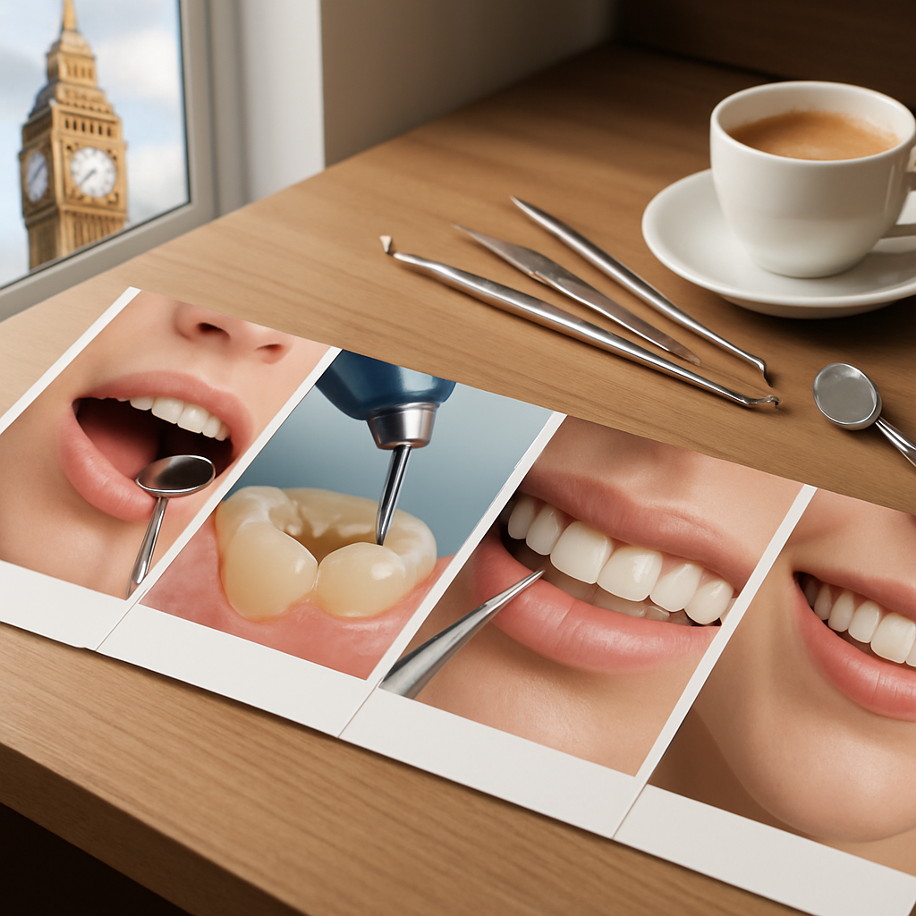 london dental filling timeline Process