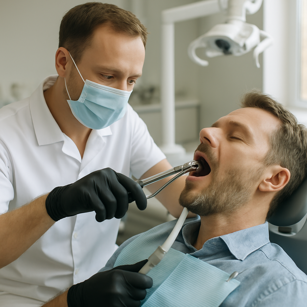 london extraction painless Process