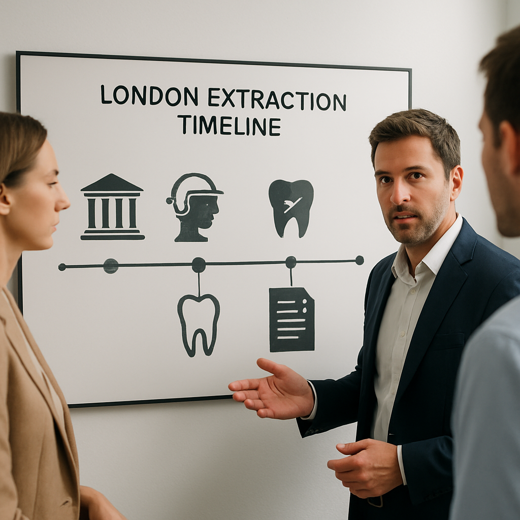 london extraction timeline Process