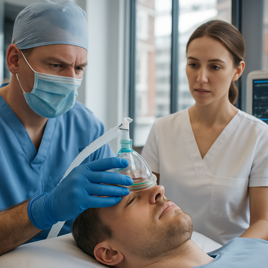 london general anesthesia painless Process