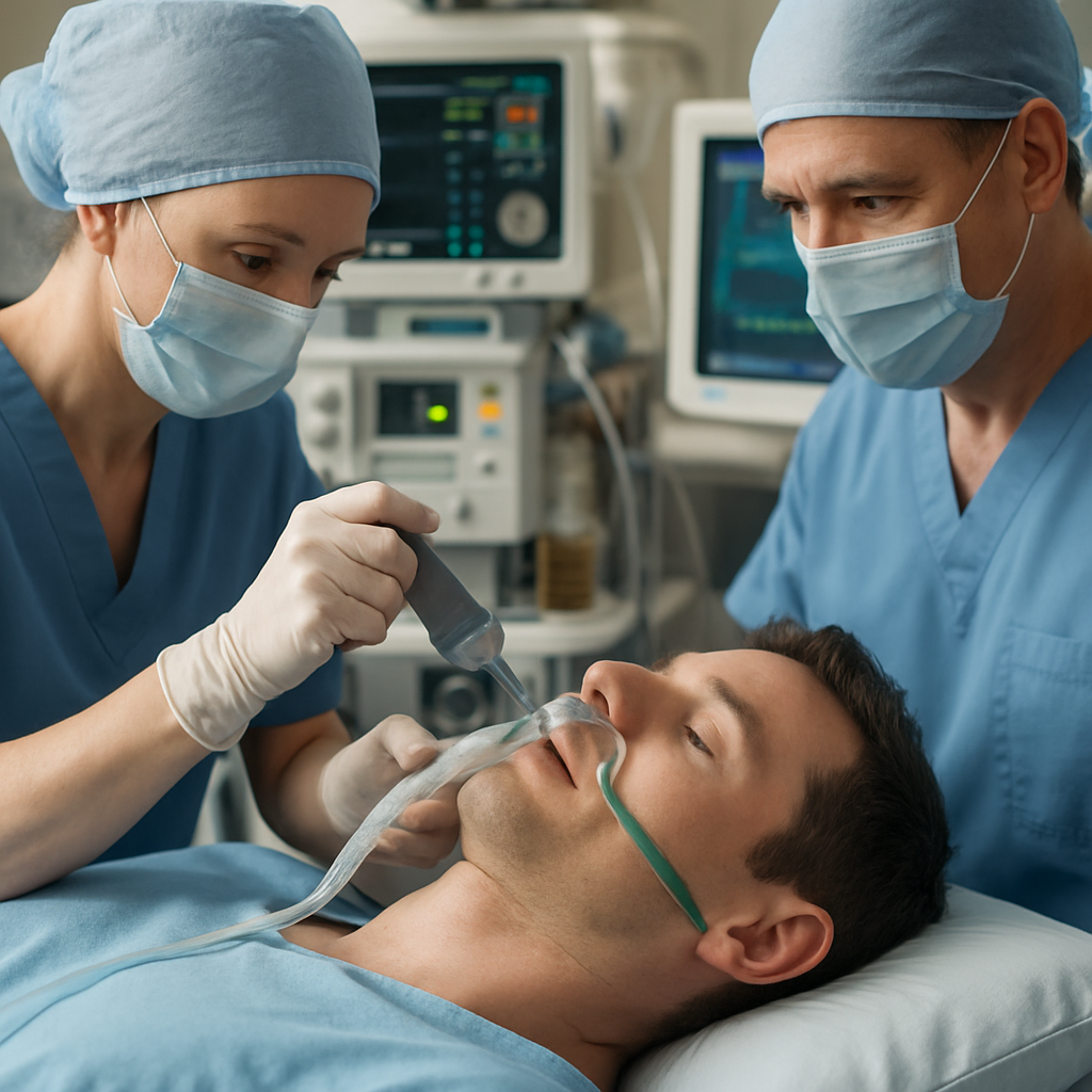 london general anesthesia same day Process