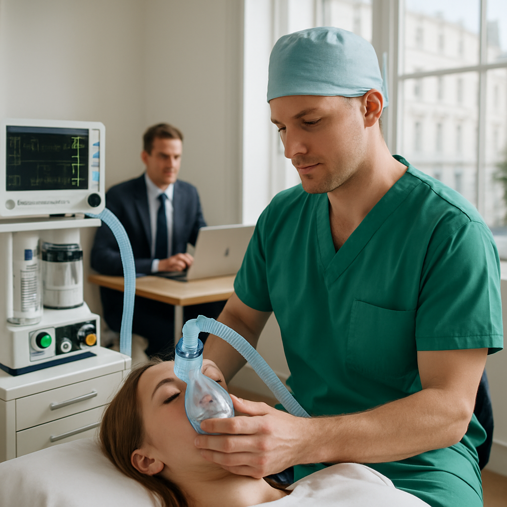 london general anesthesia private Process