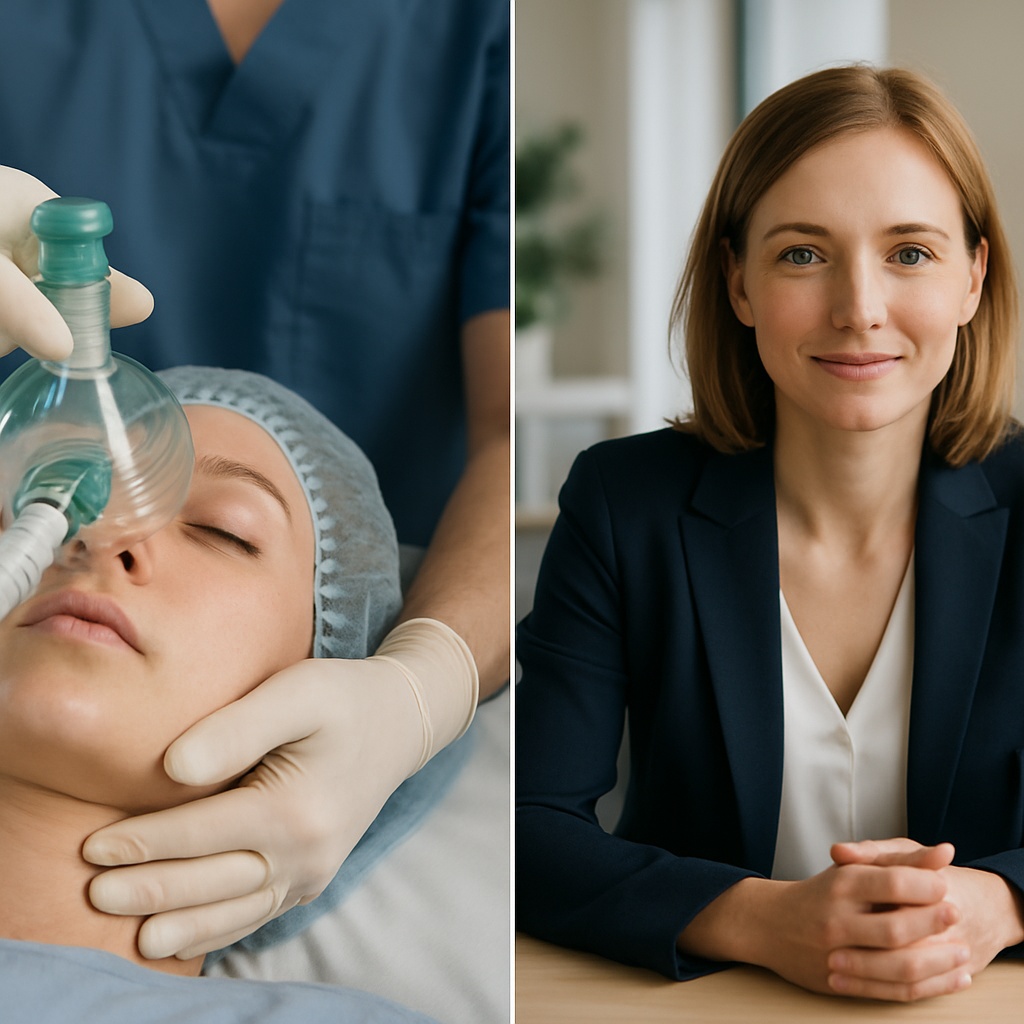 london general anesthesia before and after Process