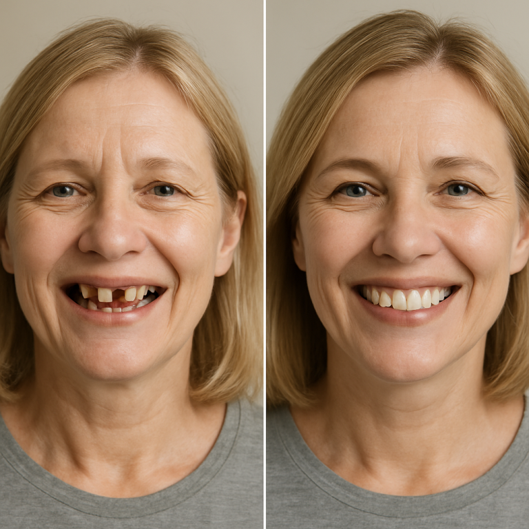 acardentclinic dental implants cost - Before and After: The dramatic visual and functional impact of acardentclinic dental implants cost