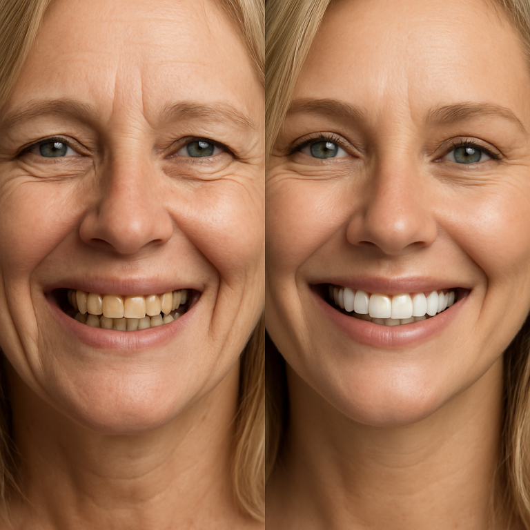 london smile design cost - Before and After: The dramatic visual and functional impact of london smile design cost